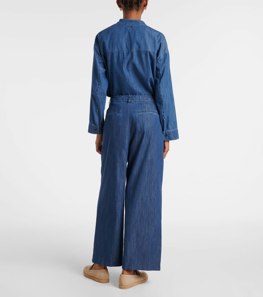 Weite Hose Sophie aus Denim