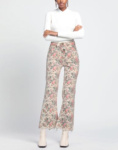 Woman Jeans Cream