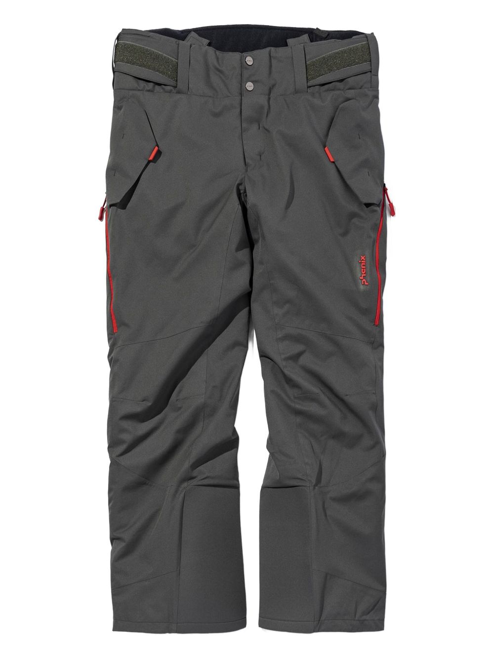 Alpine adjustable-waist ski pants - Grey