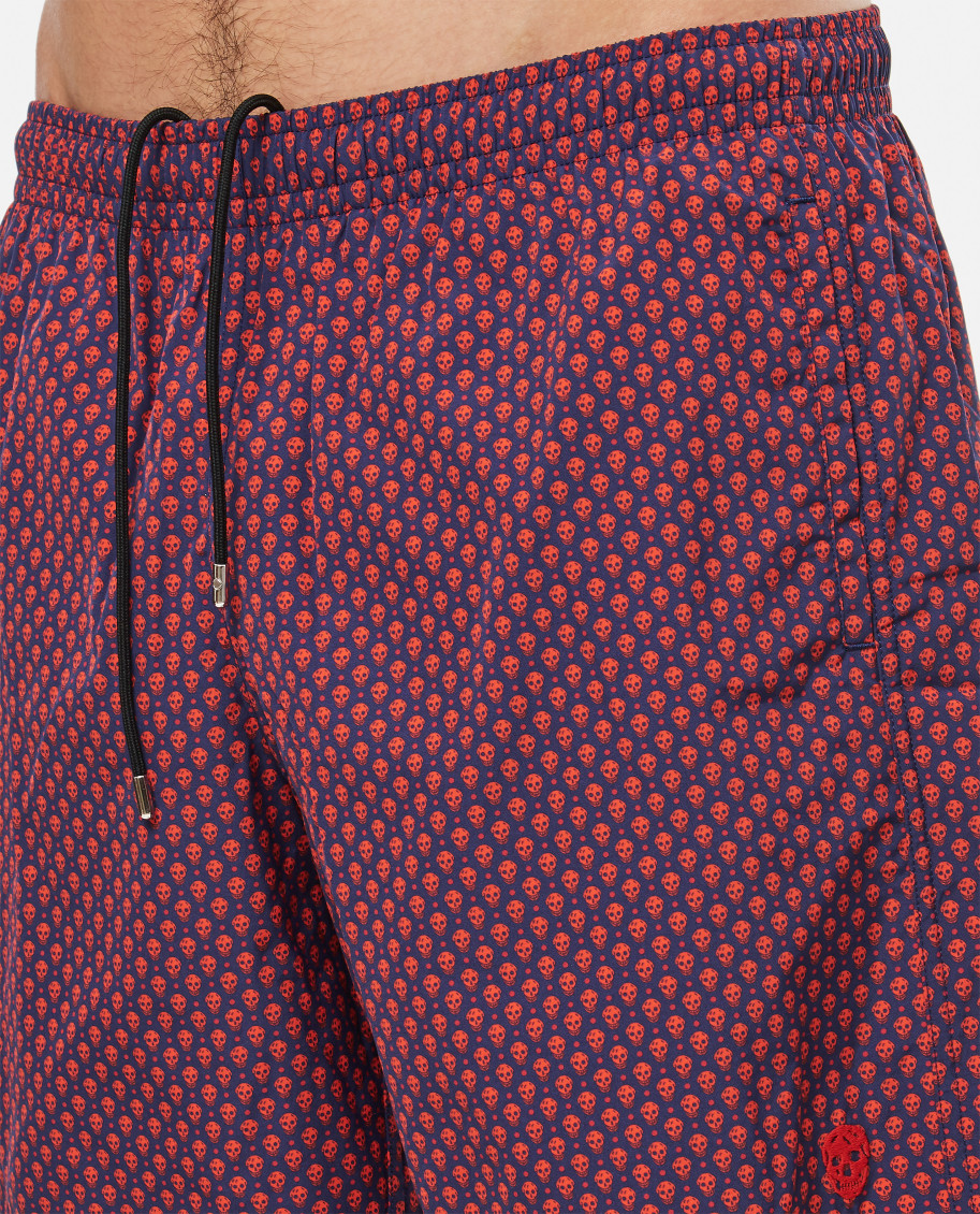 Dots Skull Swimshorts
