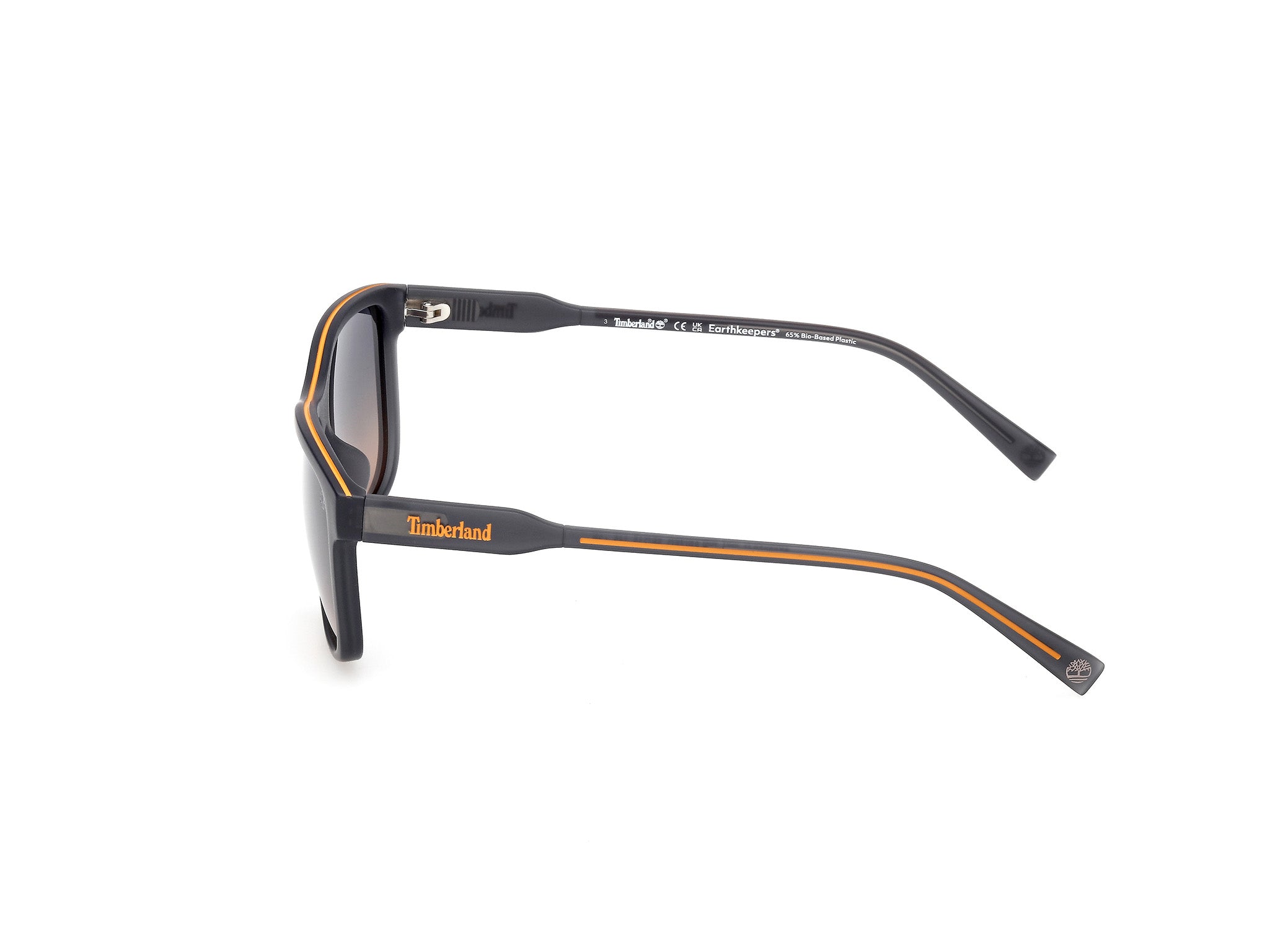 Timberland Hombre Timberland TB00052-H 20H Gafas de sol Inyectado Gris Marrón Cuadrada Polarizado