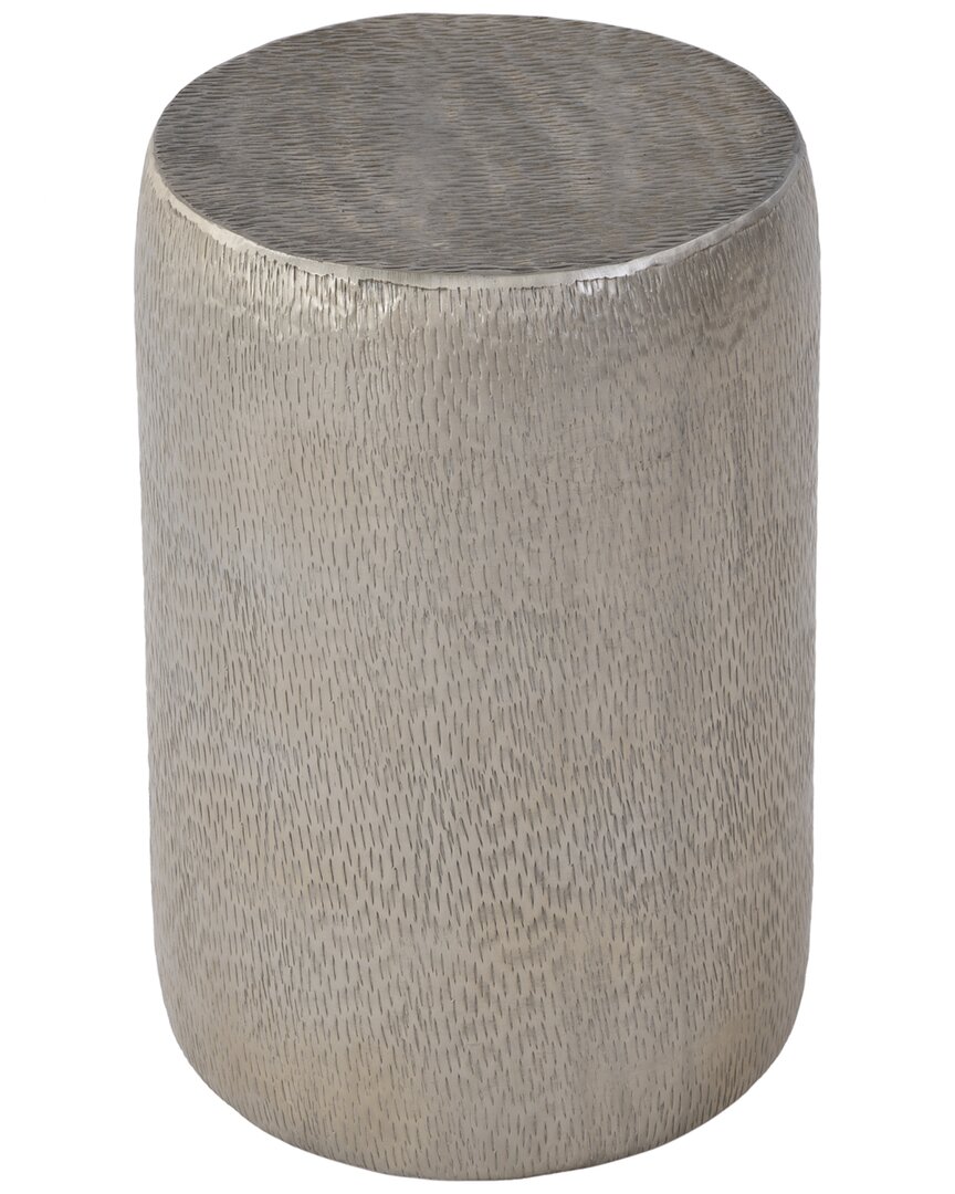 Specialty Company Sahara 12In Round Stainless Steel End Table