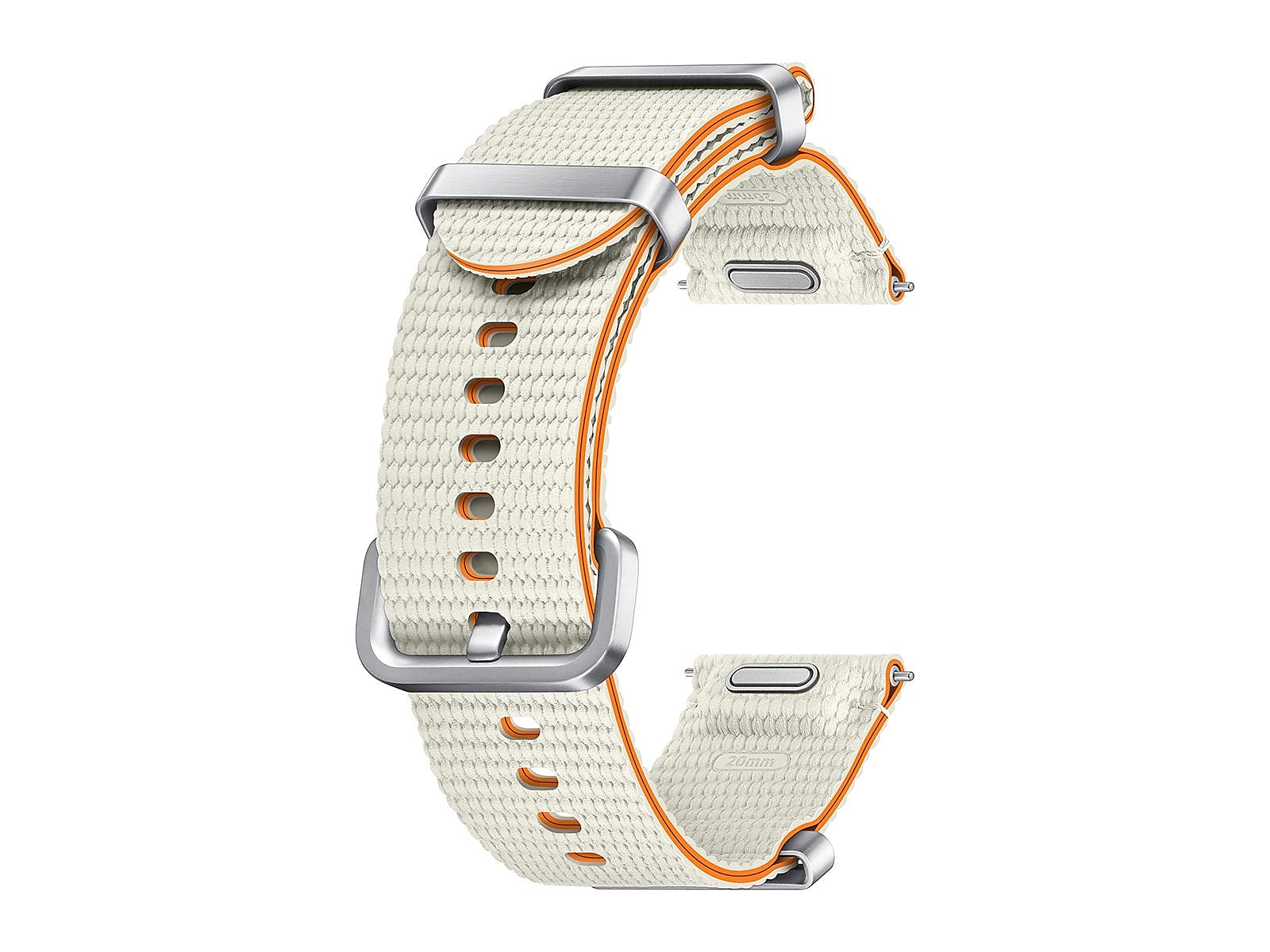 Galaxy Watch7 Athleisure Band, S/M in Cream