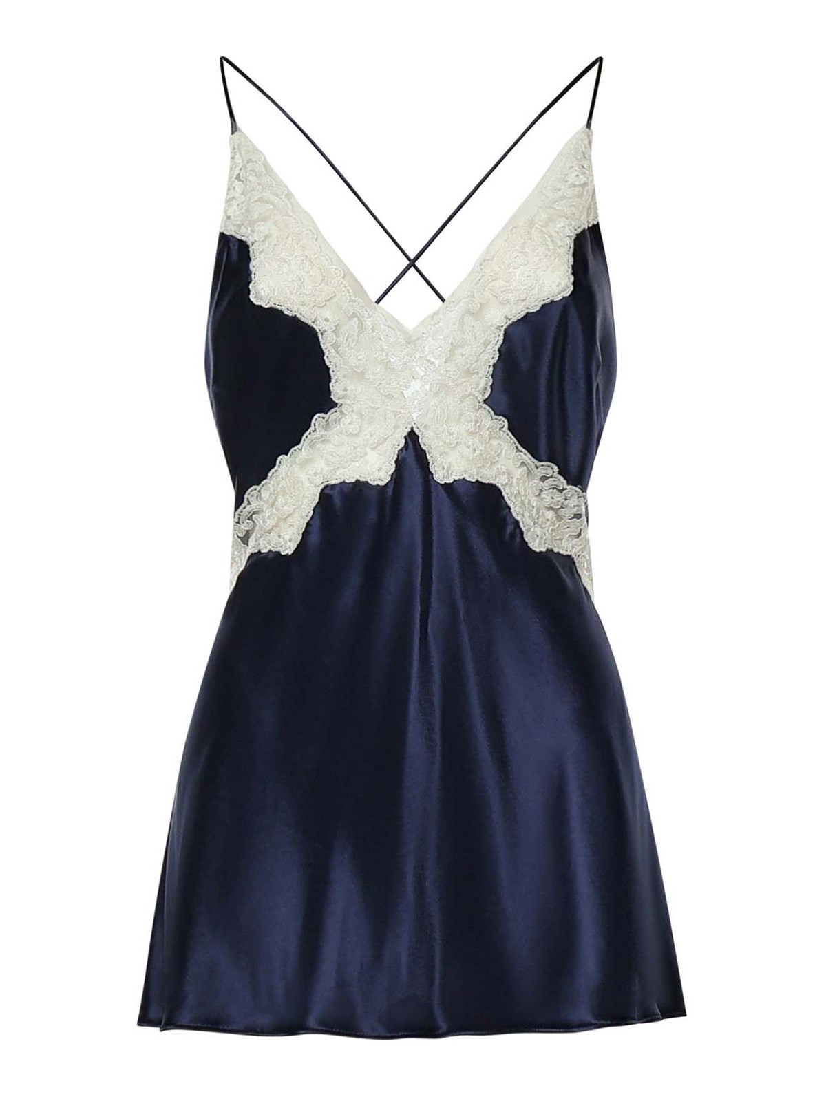 Satin Top With Lace