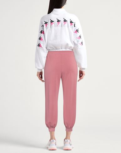 Ea7 Woman Pants Antique rose Size L Modal, Polyester, Elastane
