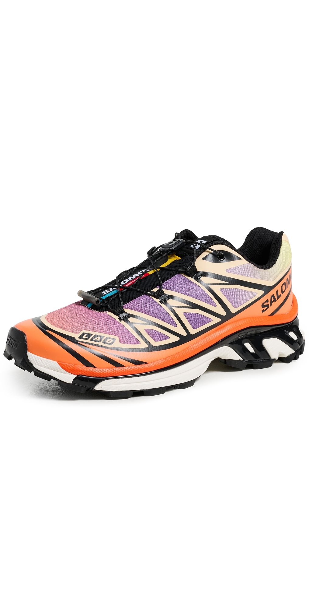 XT-6 Sneakers Black/Almond Cream/Dragon Fire