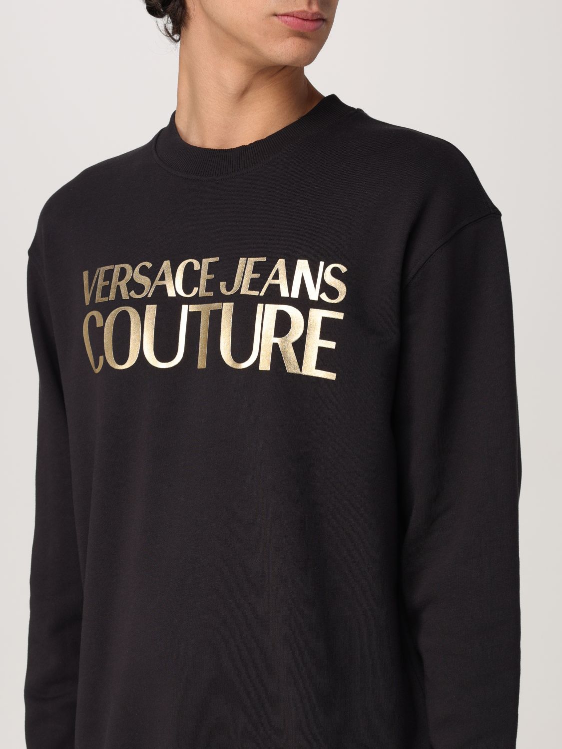Sweatshirt Men color Black