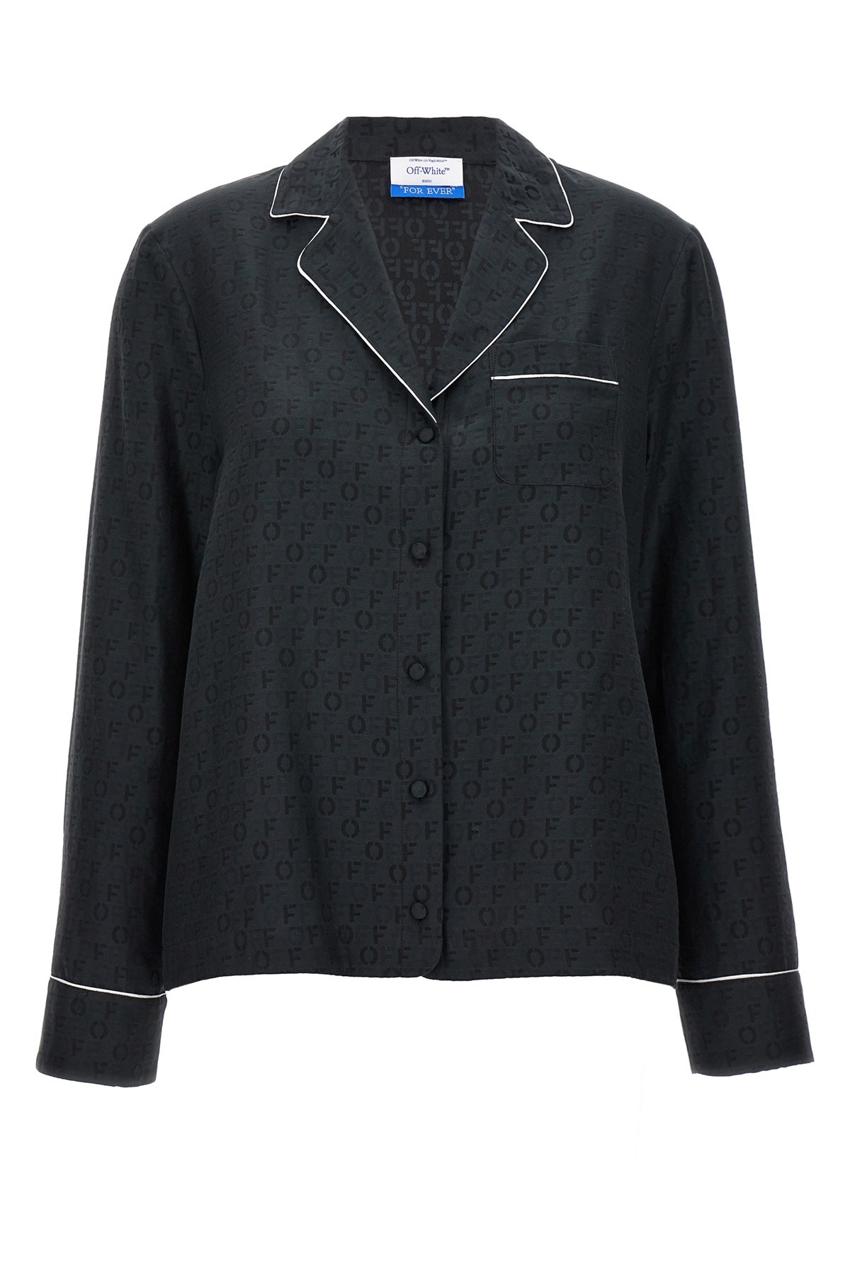 'Off Jaquard Pajama' Shirt