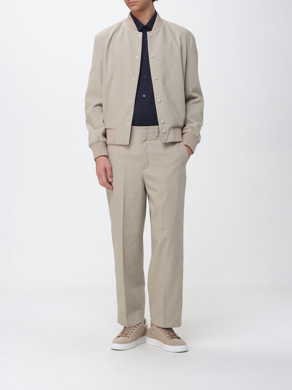 Pants Men color Beige