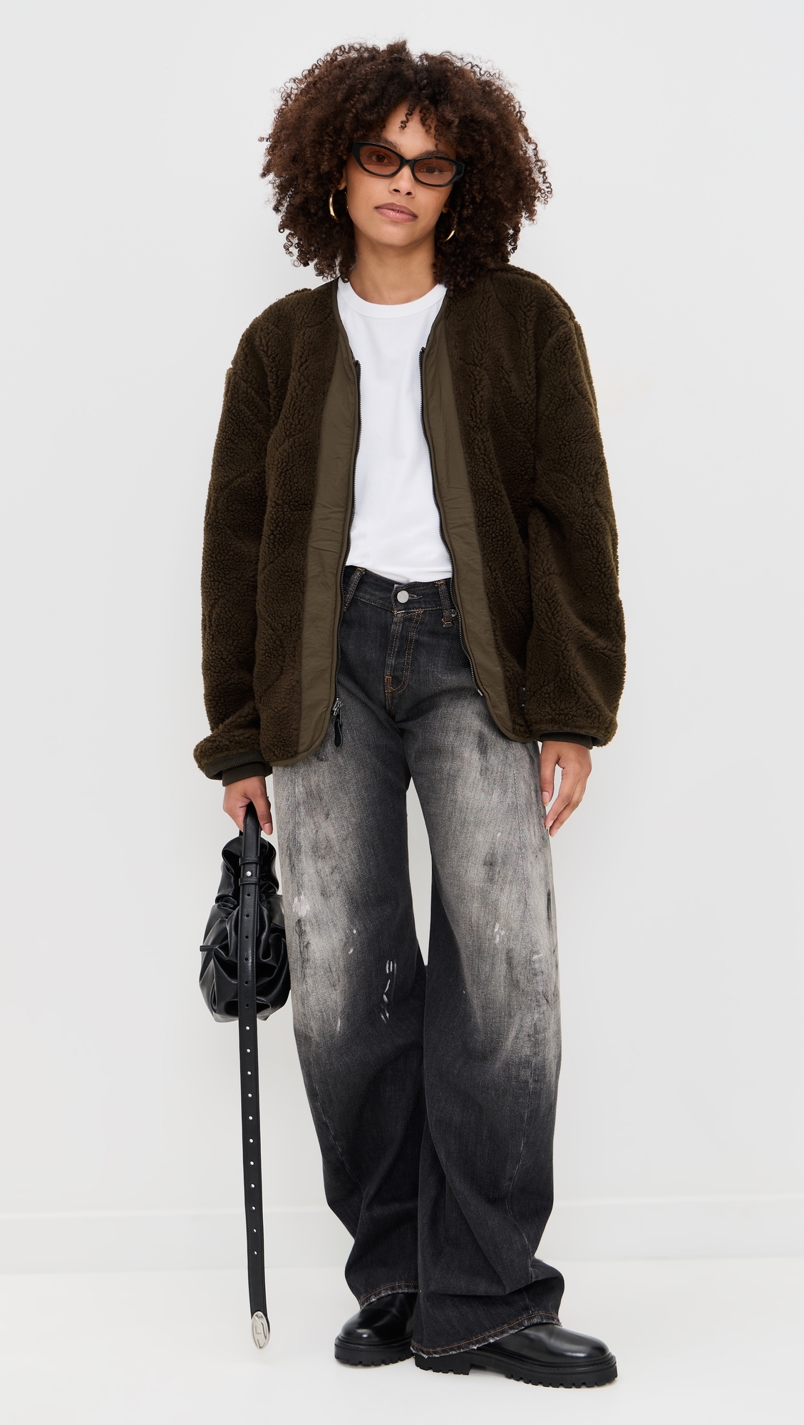 Reversible M-65 Quilted Liner Jacket Espresso