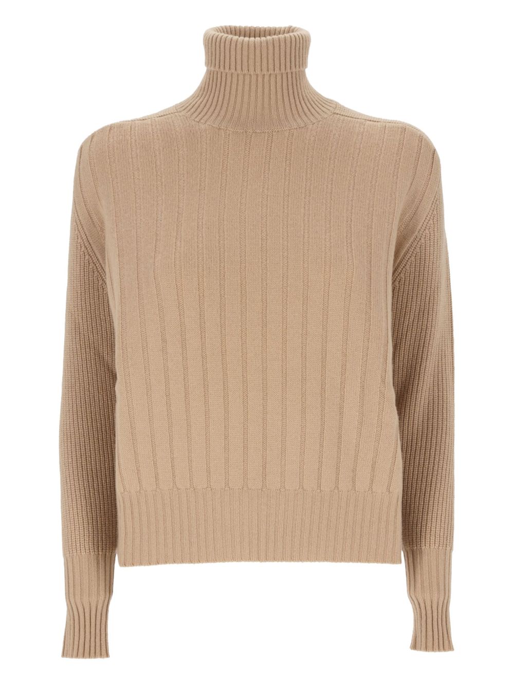 Purotatto roll-neck jumper - Neutrals