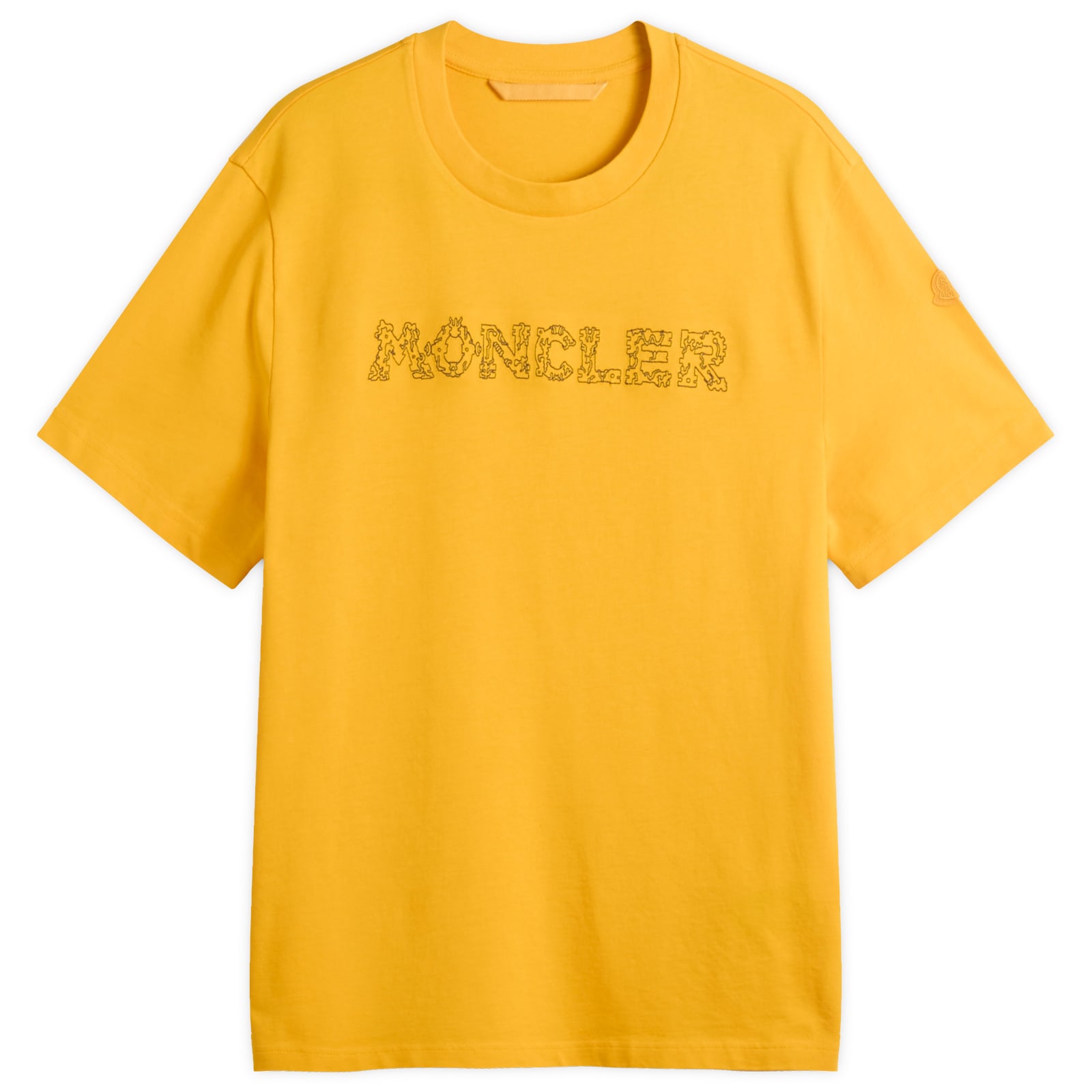 Men's Sketch Logo T-Shirt in Yellow