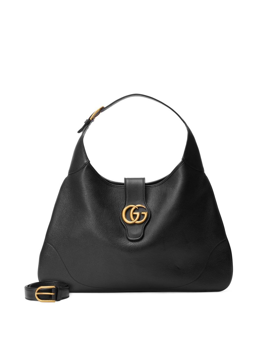 Aphrodite large shoulder bag - Black