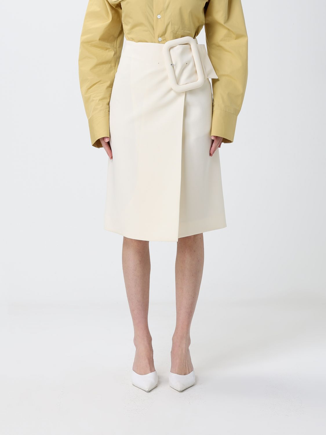 Skirt Woman color White