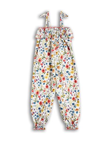 Kid Girl Jumpsuit White Size 10 Polyester