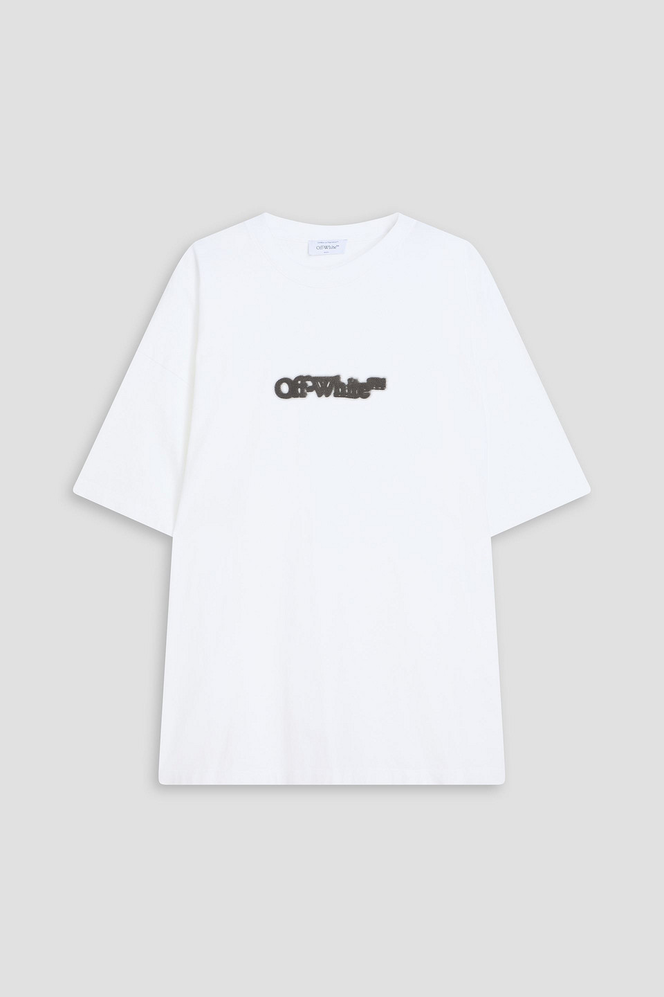 Printed cotton-jersey T-shirt - White - M