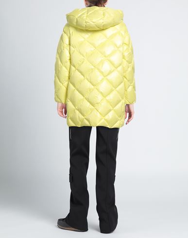 Woman Puffer Pastel yellow Size 10 Polyamide