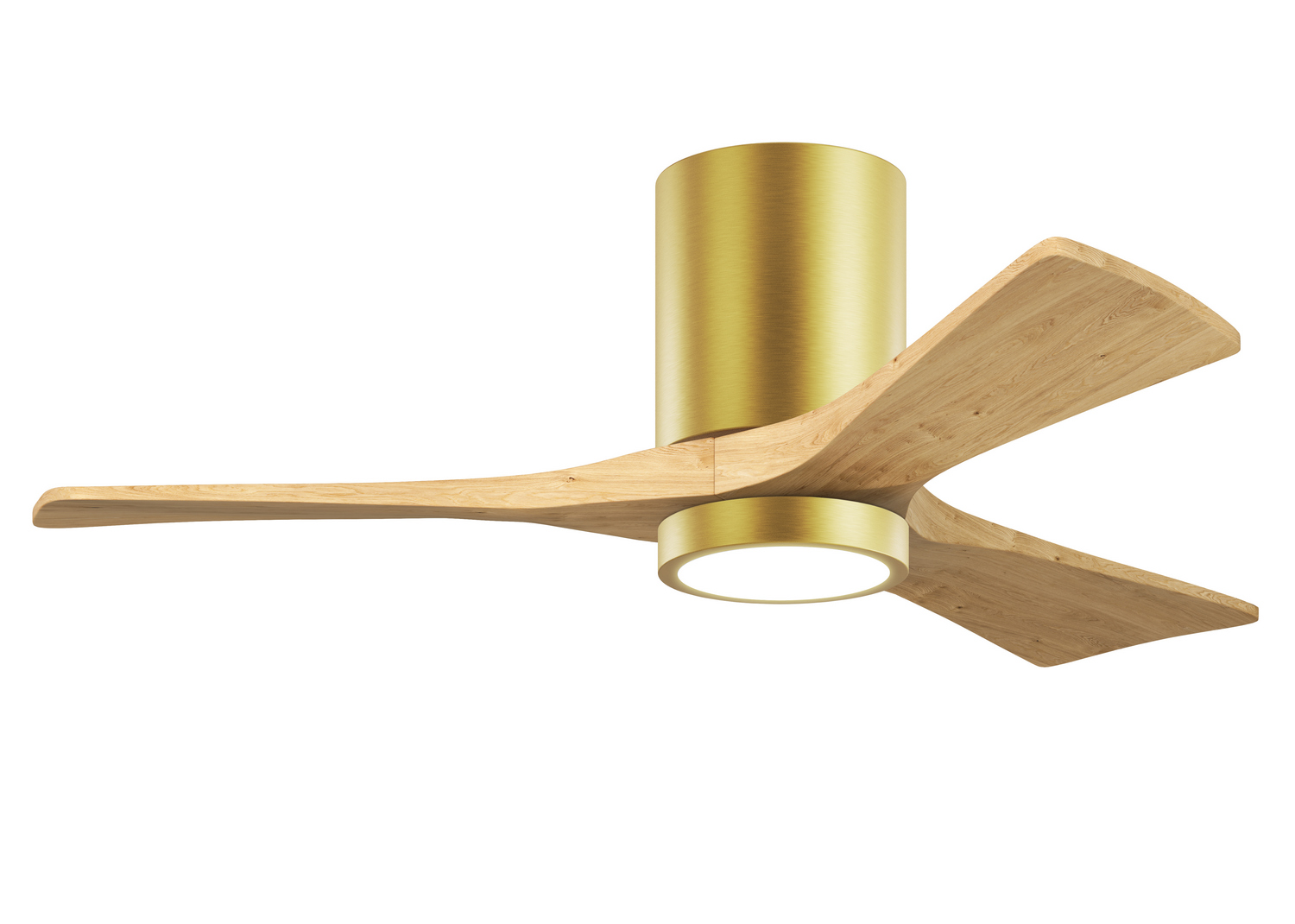 Brushed Brass 42" Ceiling Fan from the Irene-3HLK Collection