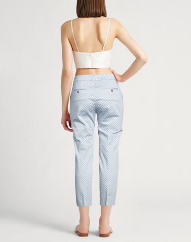 Icon 4718 Woman Pants Sky blue Size 6 Cotton, Elastane