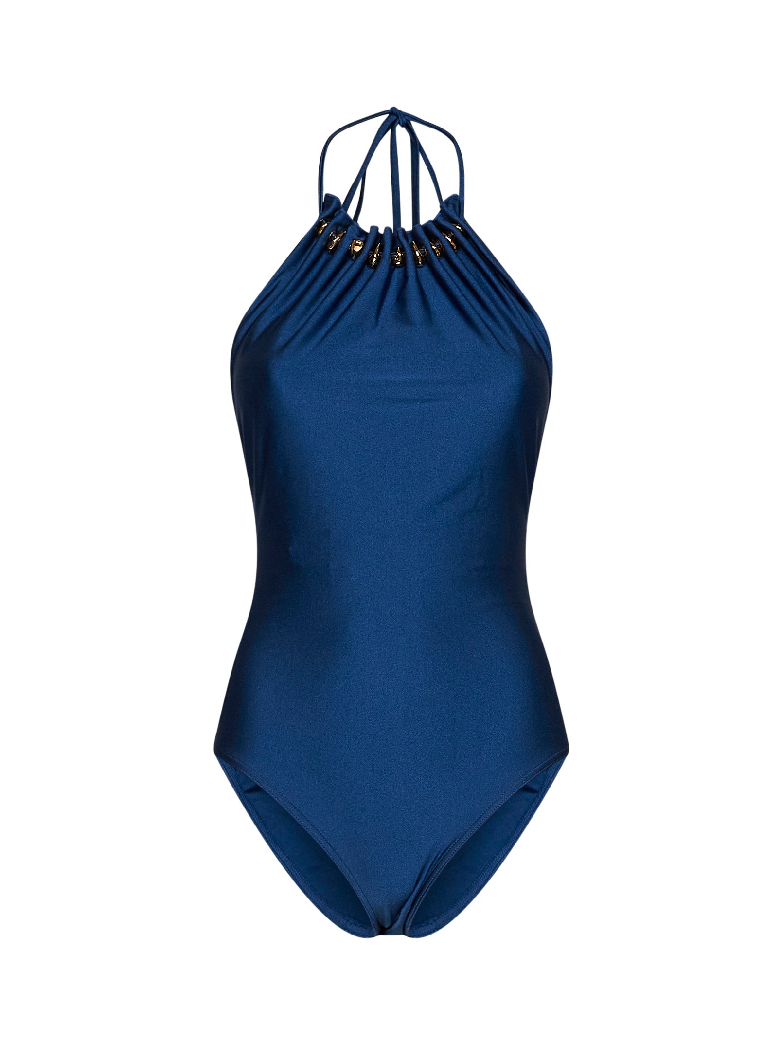 Aster One-Piece Swimsuit — Blue