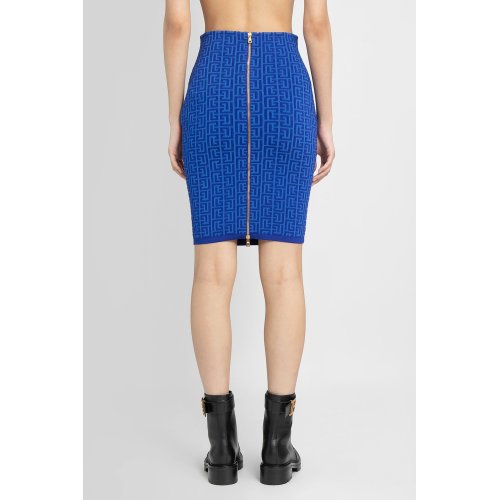 Skirt Women colour Blue