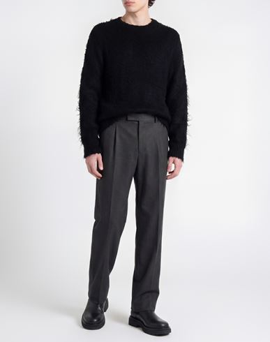 Man Sweater Black Size 44 Silk