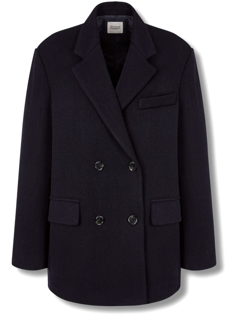 Double-breasted blazer - Blue