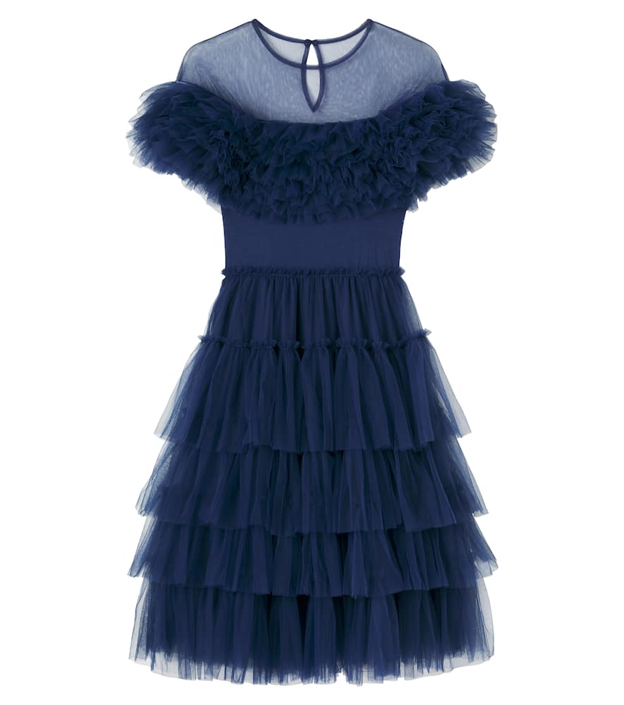 Pondersoa ruffled tulle dress