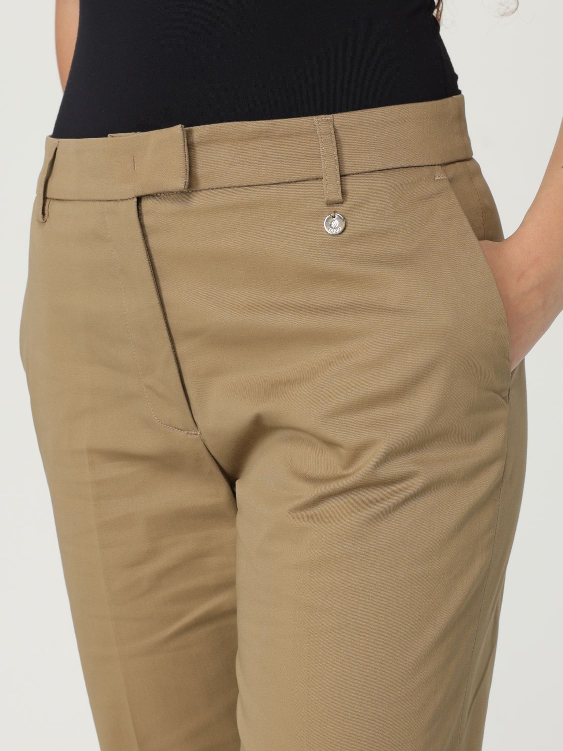 Pants LIU JO Woman color Green