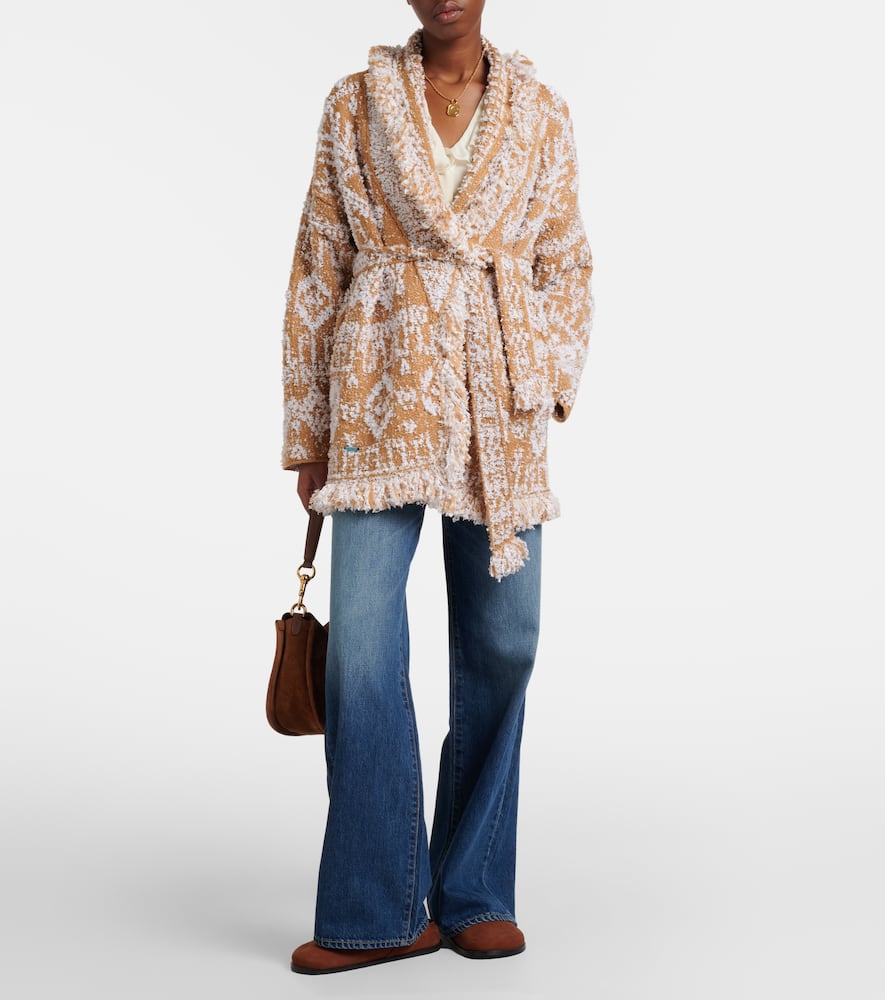 Send Beat wool-blend cardigan