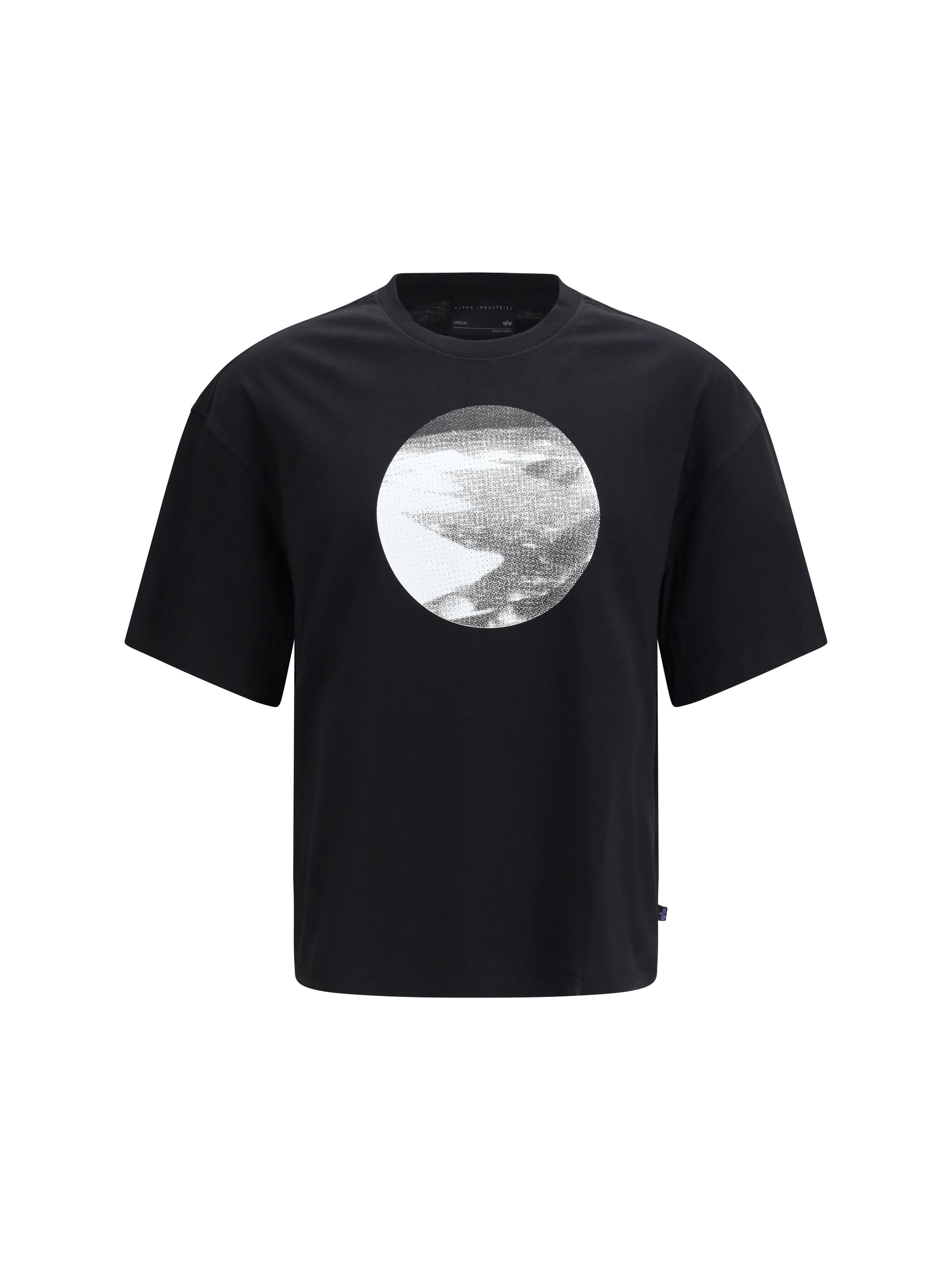 Graphic Print T-Shirt — Black