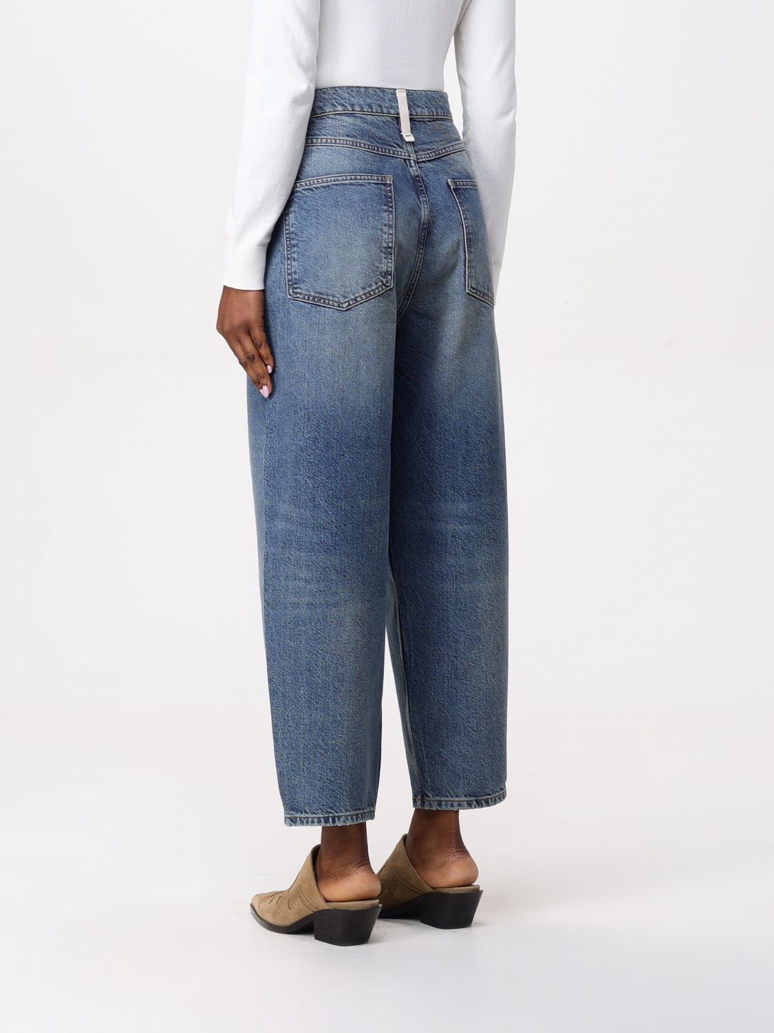 Jeans Woman color Denim