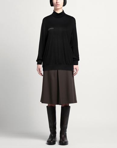 Woman Turtleneck Black Size S SeaCell