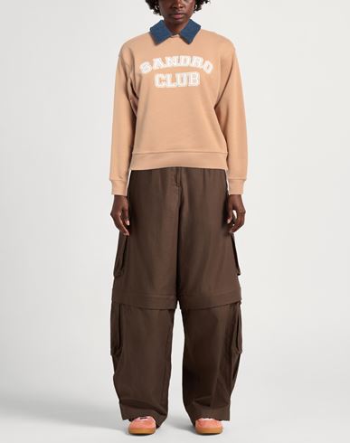 Woman Sweatshirt Camel