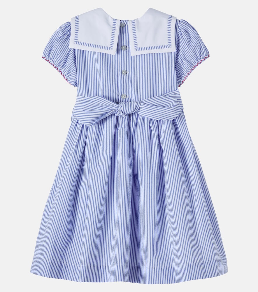 Imogen striped cotton dress