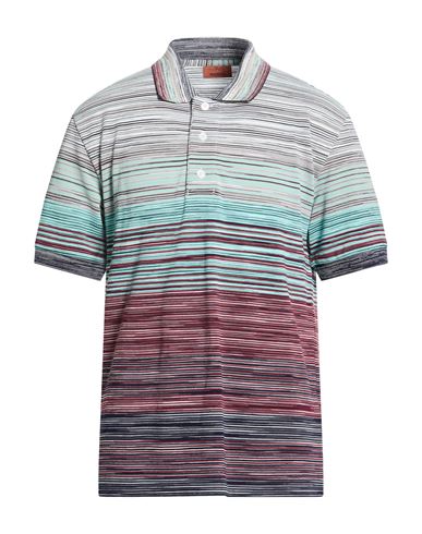 Man Polo shirt Light green Size M Cotton