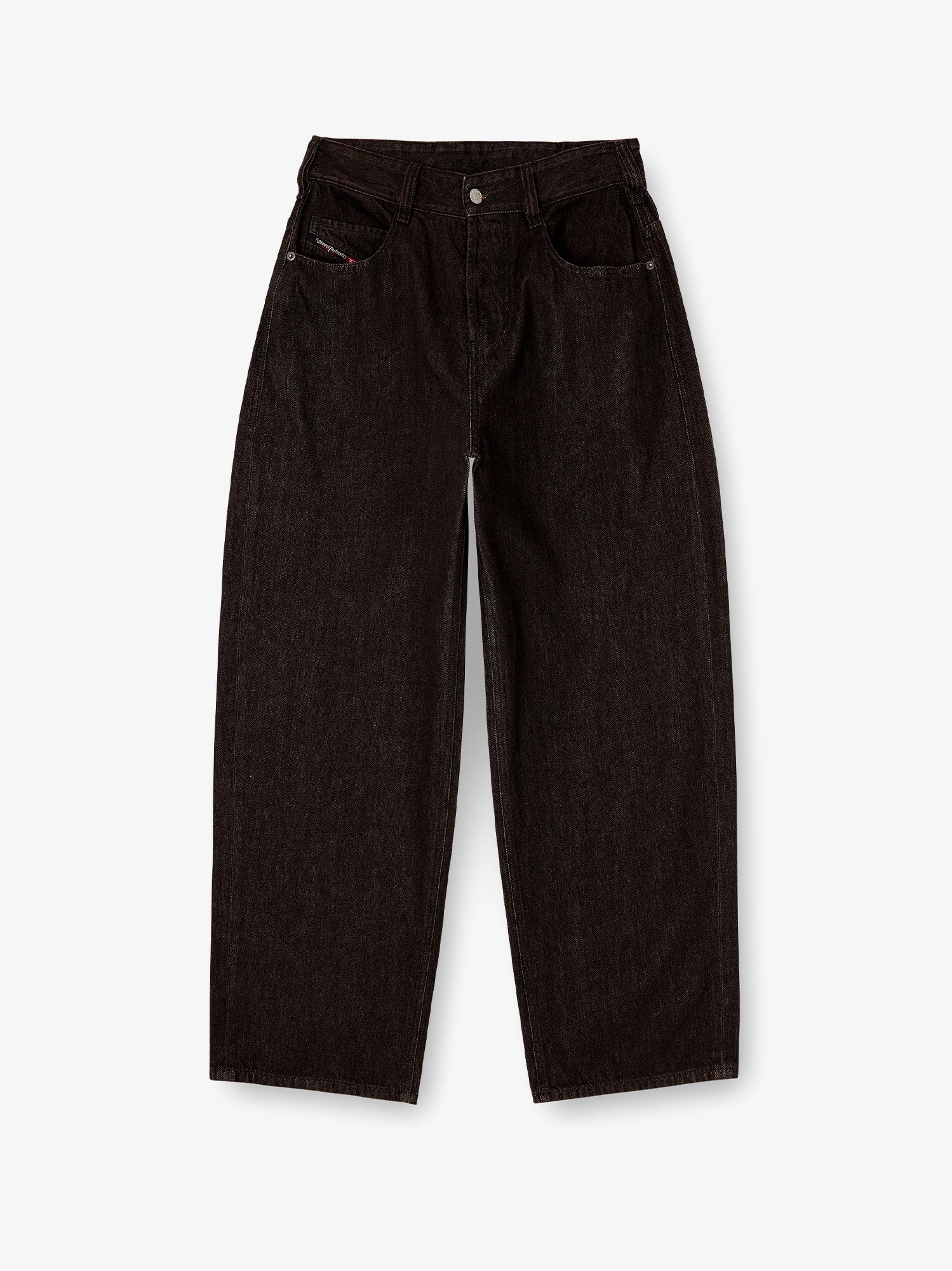 Relaxed-Fit Denim Jeans — Black