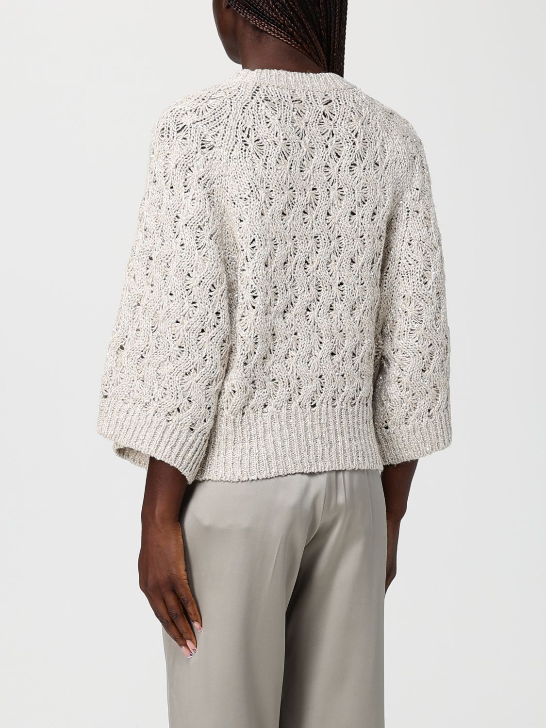 Cardigan Woman color Beige