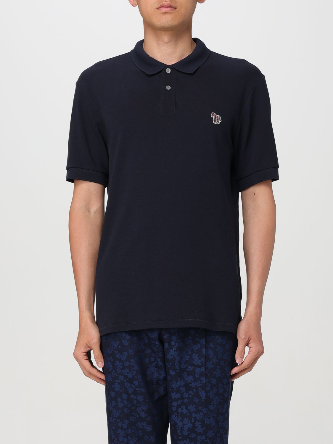 Polo Shirt Men color Blue