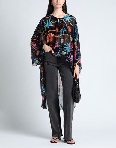 U & b Woman Top Black Size XL Polyester