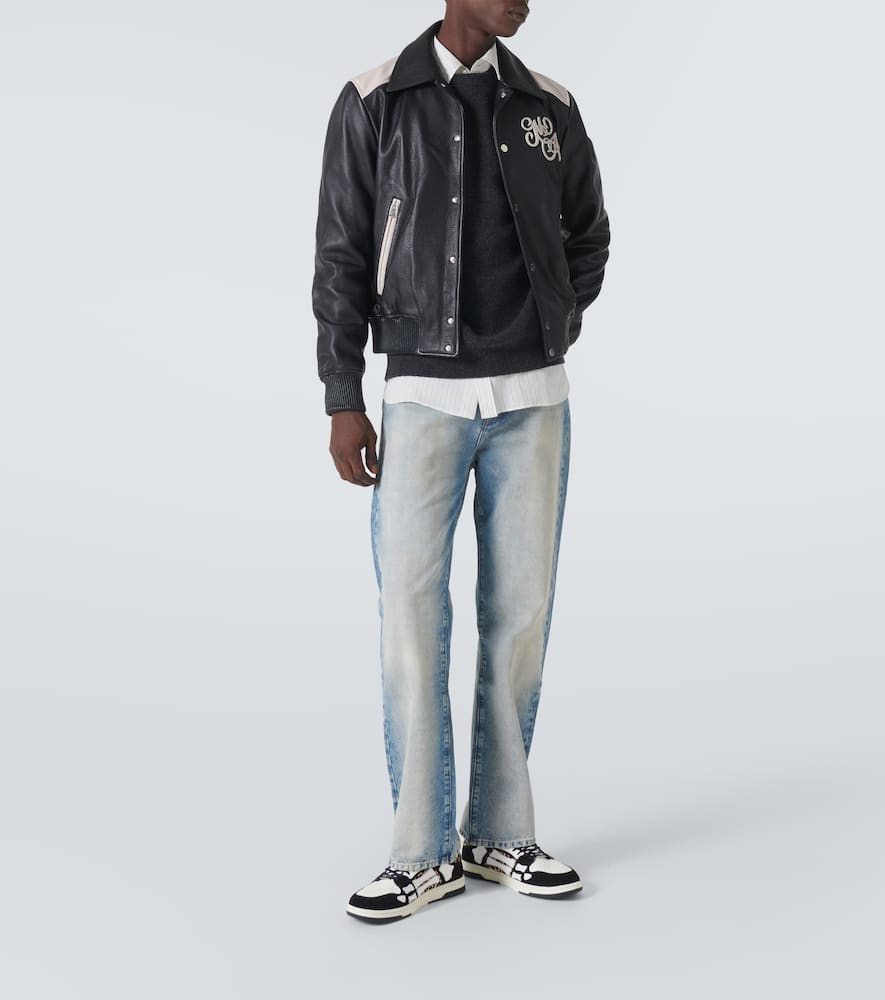 Ma Quad Cuff straight jeans