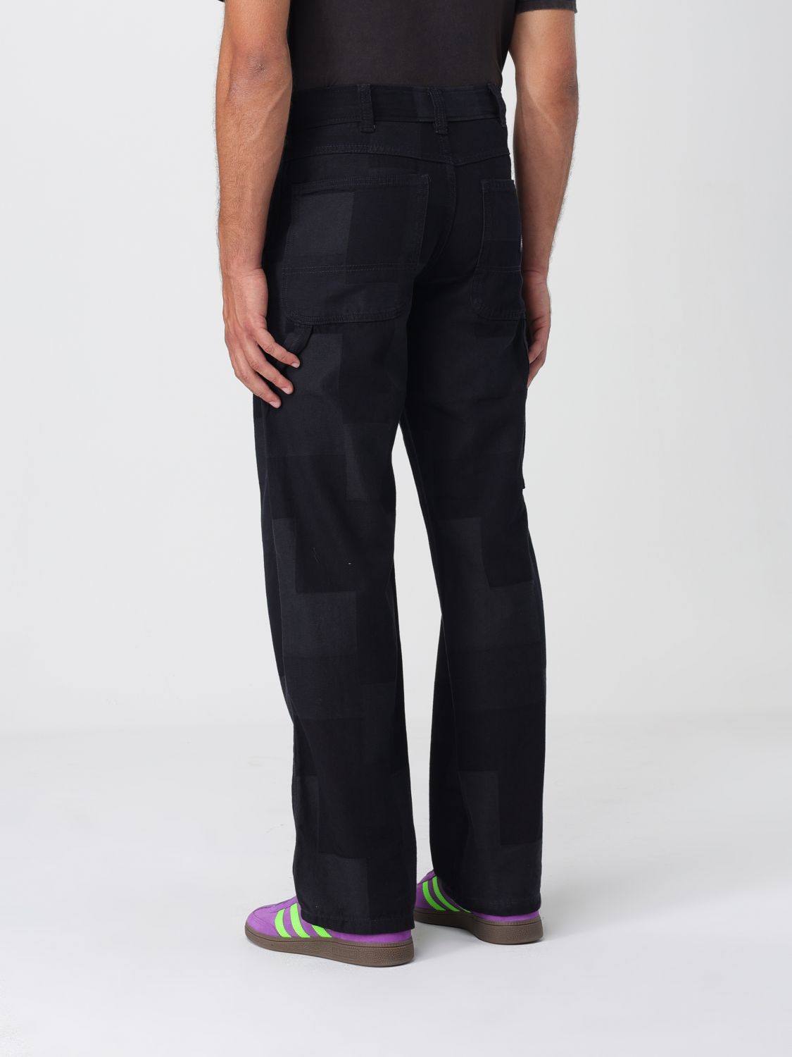 Pants Men color Blue
