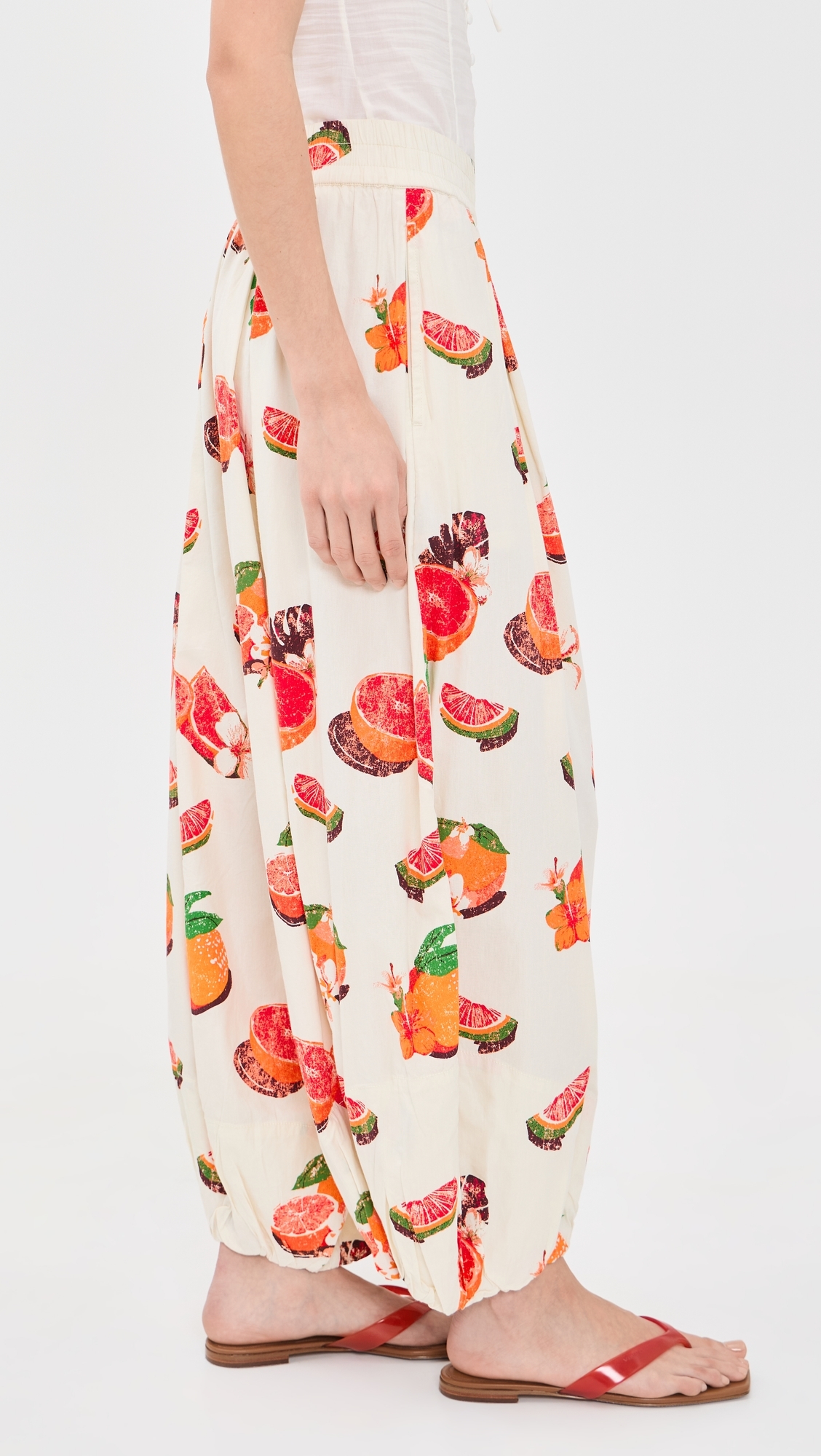 Moonflower Balloon Pants Funky Fruits/Tea C
