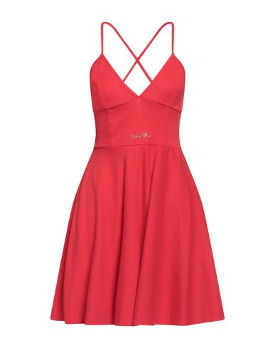 Woman Mini dress Red Size 2 Cotton