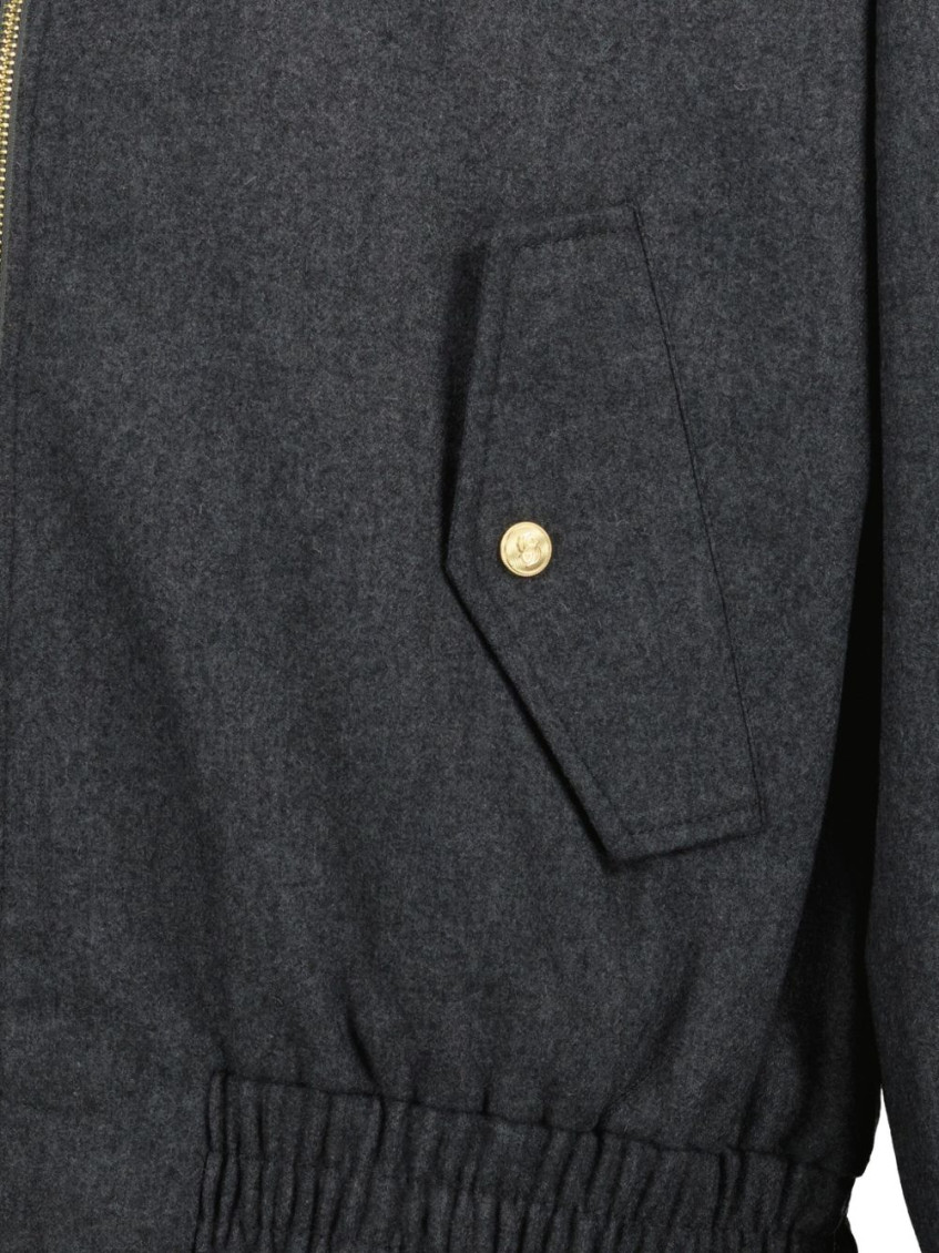 Drôle De Monsieur cotton-blend jacket - Grey