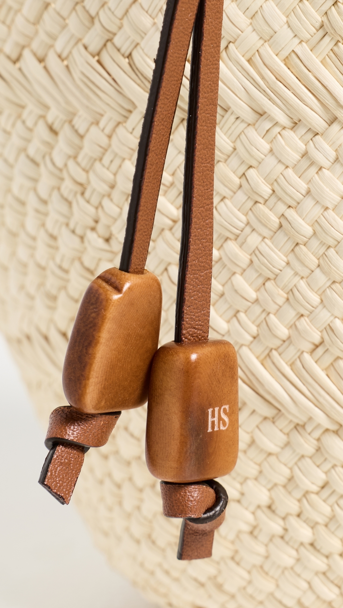 The Small Trapeze Basket Tote Natural/Cognac One Size