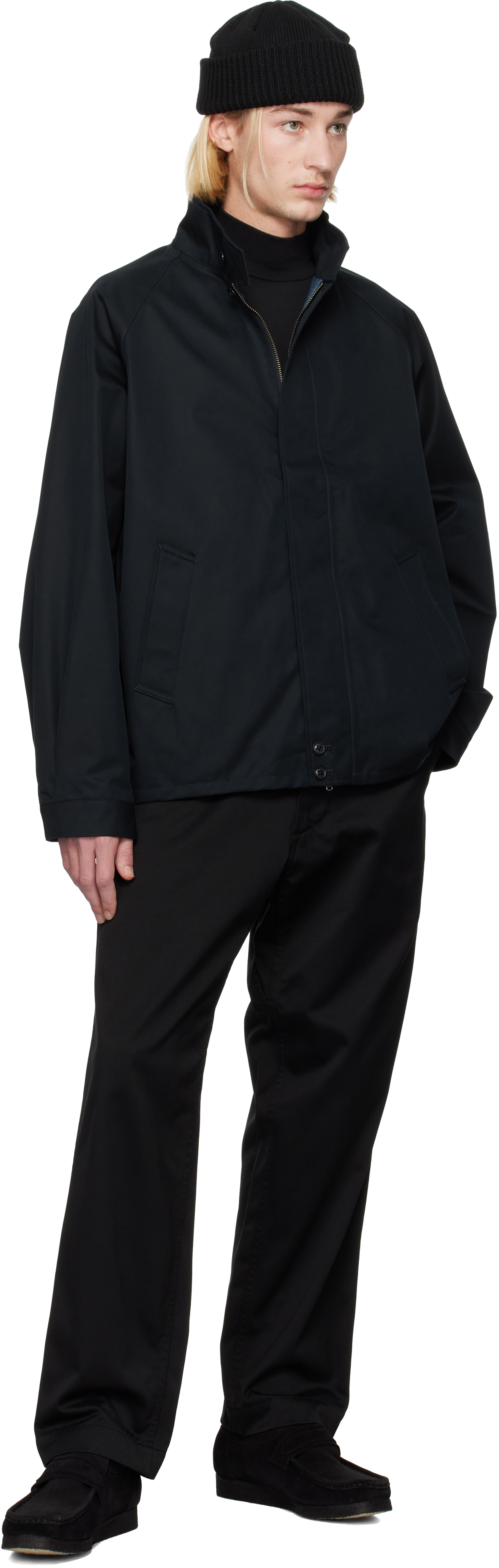 Nanamica Navy GORE-TEX Crew Jacket
