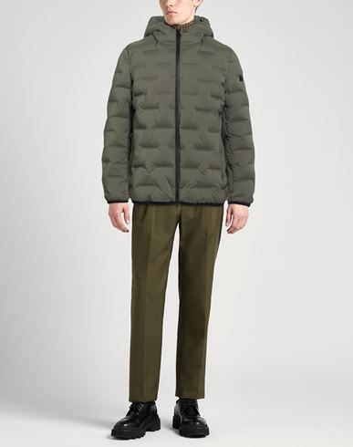 Man Puffer Military green Size 3XL Polyester, Elastane