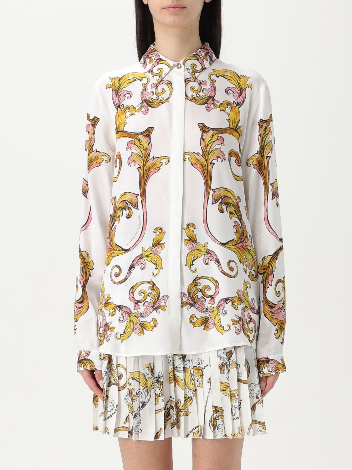 Shirt VERSACE JEANS COUTURE Woman color White