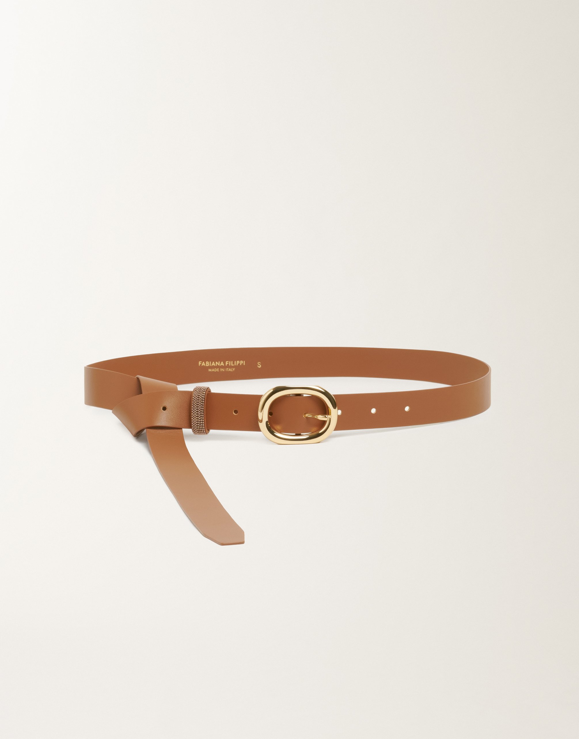 Nappa leather belt, leather
